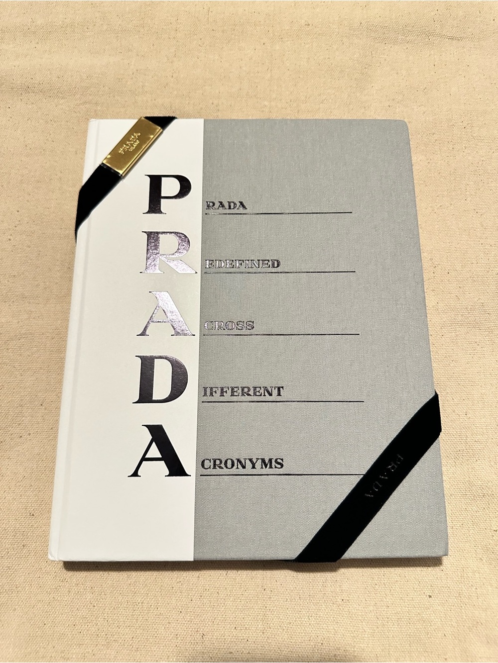 Prada | Book | Prada Redefined Across Different Acronyms Rare Hardcover